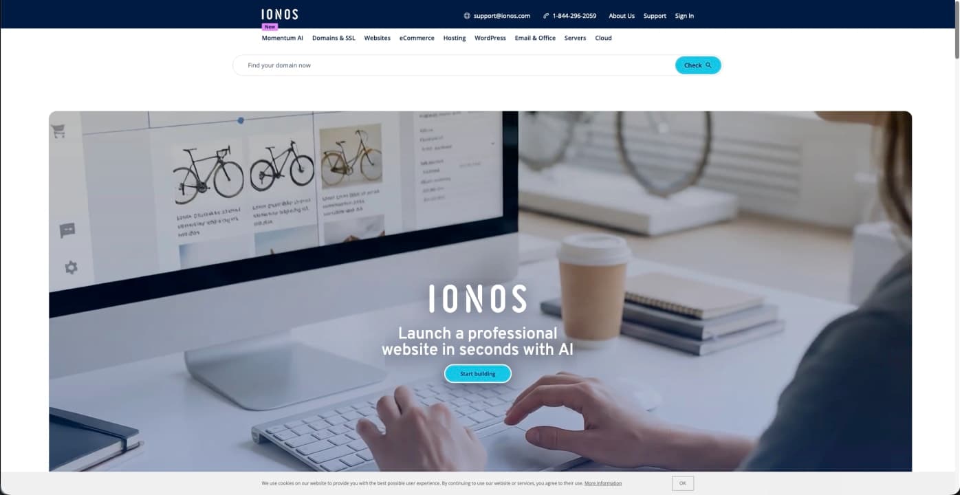 IONOS | Hosting Provider: Domains, Websites, Servers.