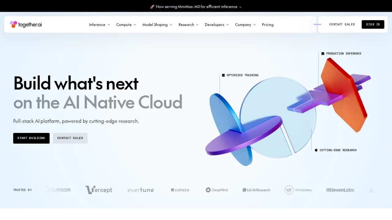 Together AI | The AI Native Cloud